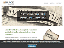 Tablet Screenshot of mwmack.co.uk